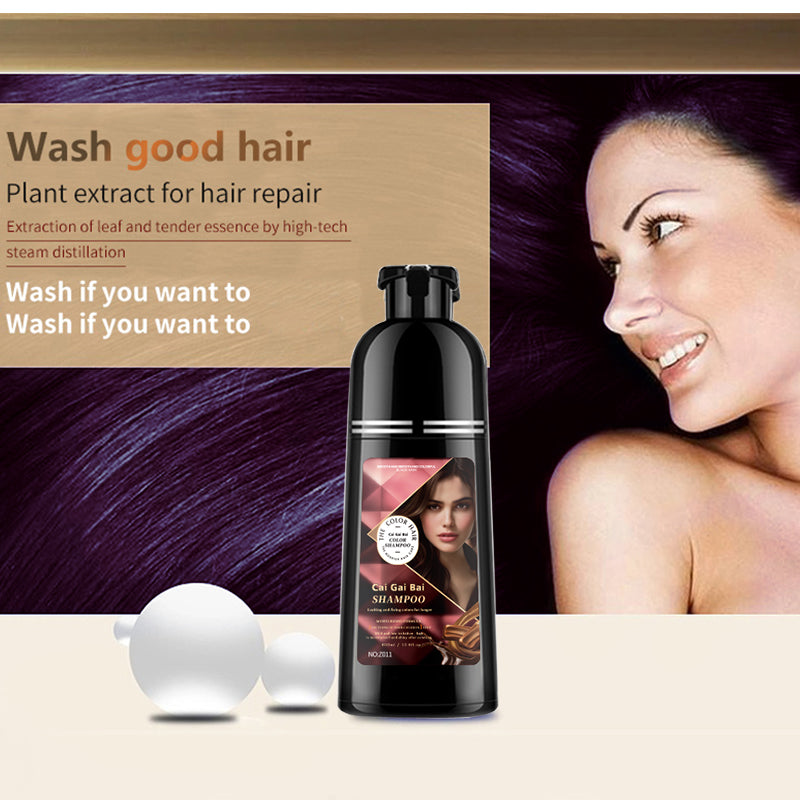 Hiar color shampoo,Hair Dye shampoo (GRAPE PURPLE)