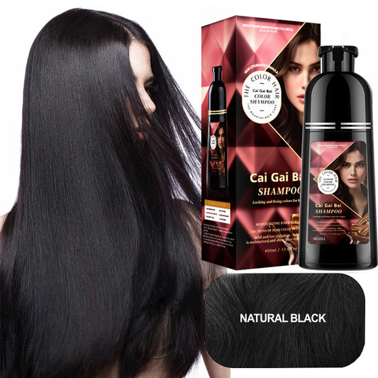 Hiar color shampoo,Hair Dye shampoo (NATURE BLACK)