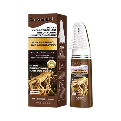 Hiar color shampoo,3 In 1  (CHESTNUT BROWN)